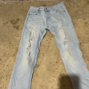 Wax Jeans Ripped Jeans